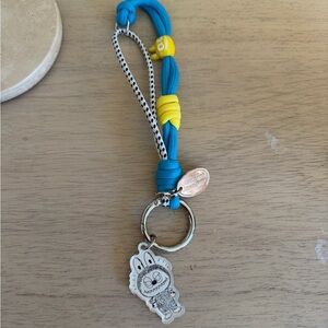 Labubu the monsters 10th anniversary phone charm character cowawa